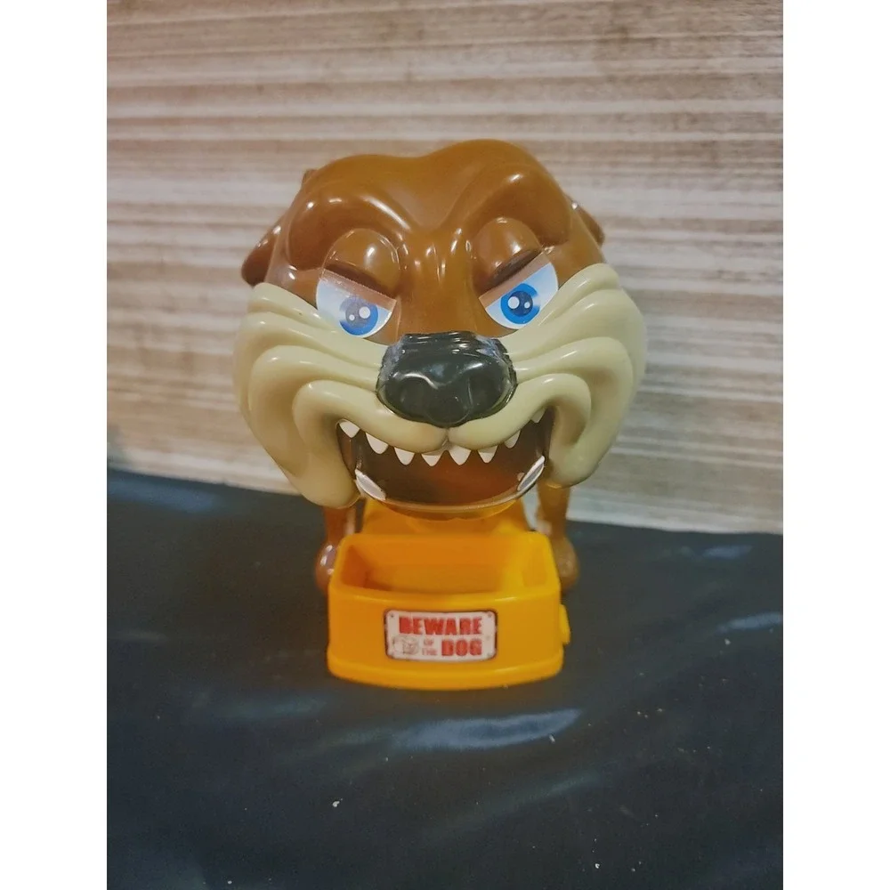 Beware of the Dog Electronic Game Dog & Bowl Replacement Tested Working